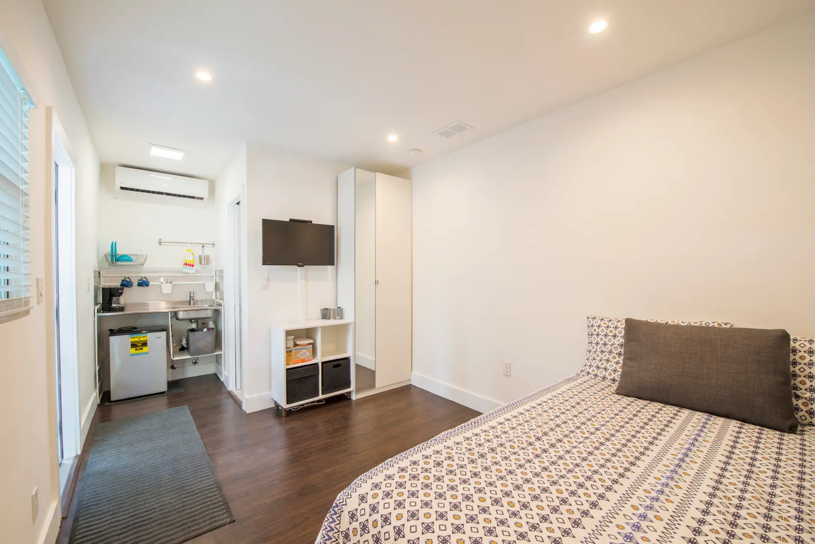 Studio unit, Wynwood quadplex